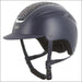 Evoke Callisto Classic Peak Riding Helmet - Navy/Navy