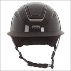 Evoke Callisto Wide Peak Riding Helmet - Black