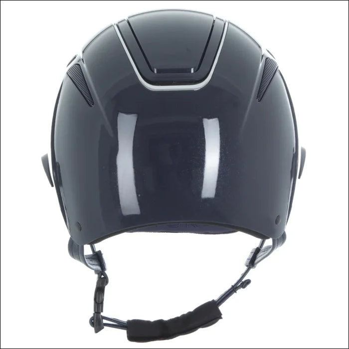 Evoke Callisto Wide Peak Riding Helmet - Navy