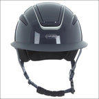 Evoke Callisto Wide Peak Riding Helmet - Navy