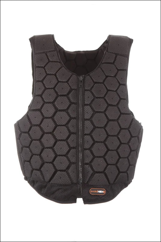 Evoke HEX6 Body Protector Black Young Rider