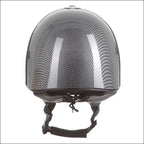 Evoke Orion Jockey Skull High Shine Carbon/Gunmetal/Black