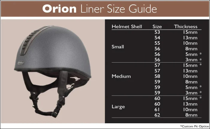 Evoke Orion Removeable Crown Padded Helmet Liner Black