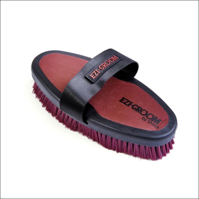 Ezi Groom Body Brush - LARGE / Burgundy