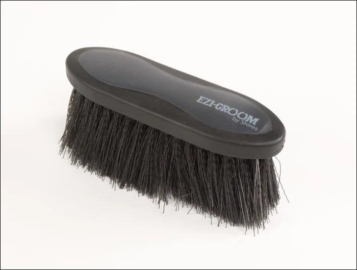 Ezi Groom Long Bristle Dandy Brush - Black