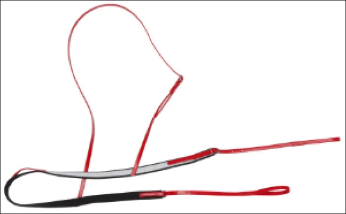 Featherweight Race Breastplate - Red