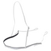 Featherweight Race Breastplate - White