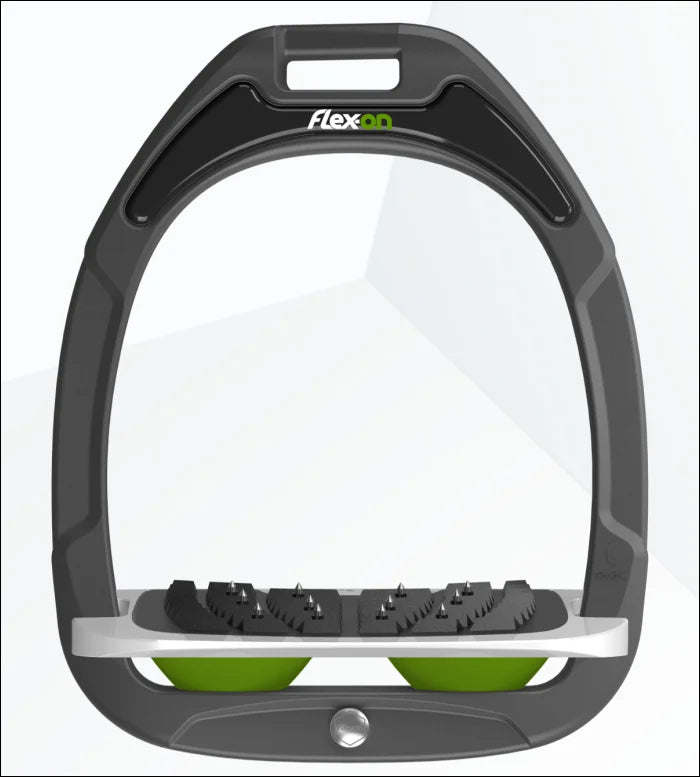 Flex-On Green Composite Stirrups - Dark Gray/Gray/Green