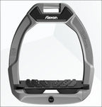 Flex-On Safe-On Stirrups - Adults - Gray-Black-Black