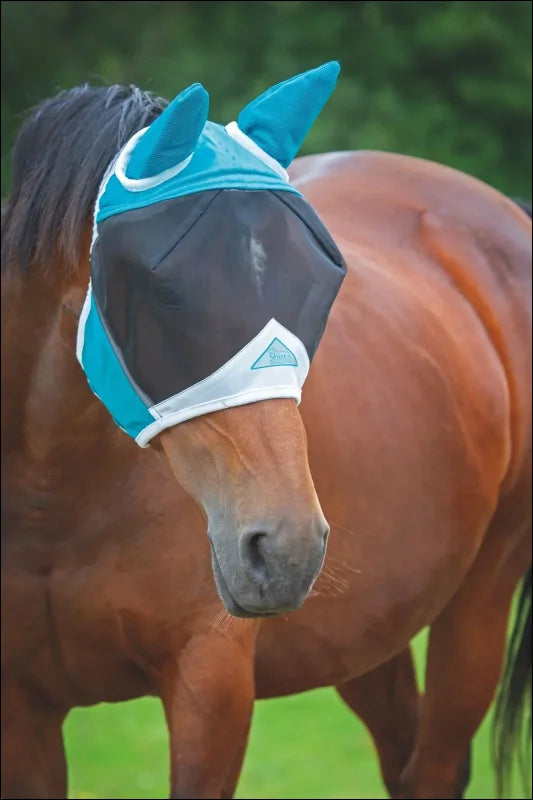 FlyGuard Pro Fine Mesh Fly Mask with Ear