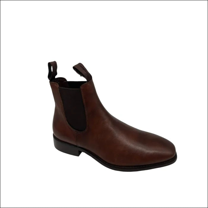 Harrison Leather Chelsea Boot - Brown / 39 - Footwear