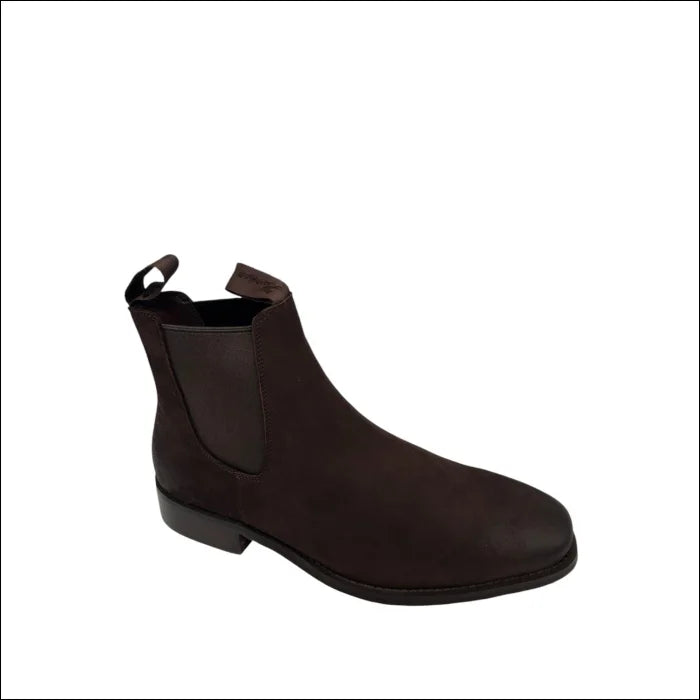 Harrison Leather Chelsea Boot - Brown Suede / 39 - Footwear