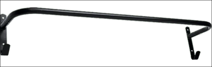 Hippo Tonic Rug/Blanket Rail With Hooks