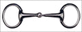Hollow Mouth Eggbutt Snaffle Bit