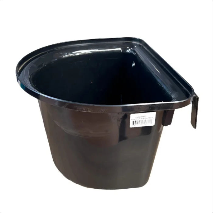 Hook Over Feed Manger - Black