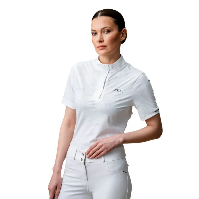 Horseware AA Elena Short Sleeve Show Shirt White