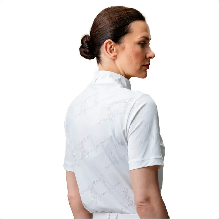 Horseware AA Elena Short Sleeve Show Shirt White