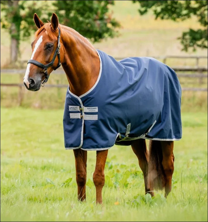 Horseware Amigo Ripstop 900D Turnout 50g Navy/Titanium Grey