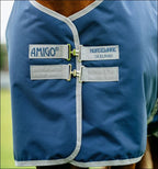 Horseware Amigo Ripstop 900D Turnout 50g Navy/Titanium Grey