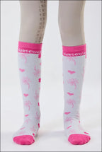 Horseware Kids Socks Pink 9/10yrs