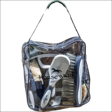 Horseware Newmarket Grooming Brush Set - Navy