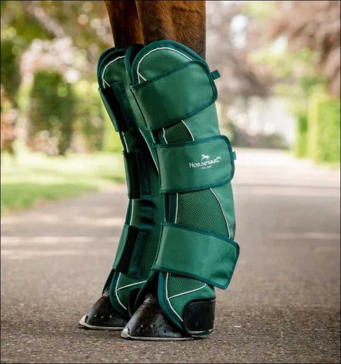 Horseware Signature Travel Boots Green Set of 4