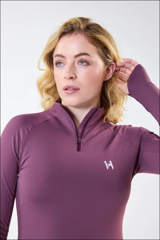 Horseware Wmn Strive Winter 1/4 Zip Top