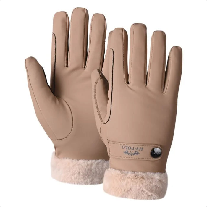 HV Polo Garnet Gloves - Straw / Small