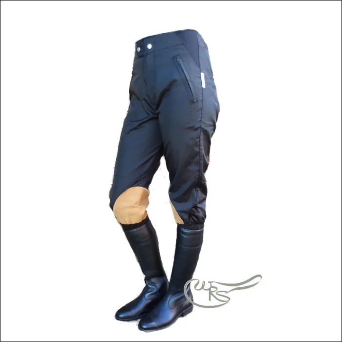 Hyland 3/4 Cotton/Suede - Black/Black - 32R / Navy