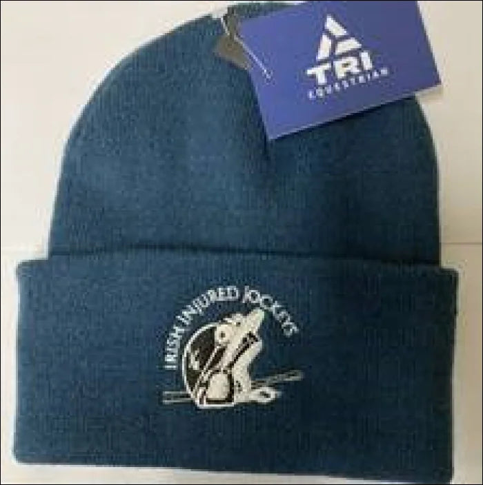 IJF Beanie Hat & Logo - Petrol Blue