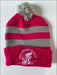 IJF Bobble Hat New Purple/Orange/Navy - Pink/Grey