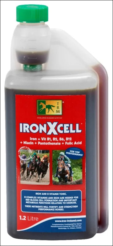 Ironxcell Iron Enriched B Vitamin Syrup (Equine) - 1.2L