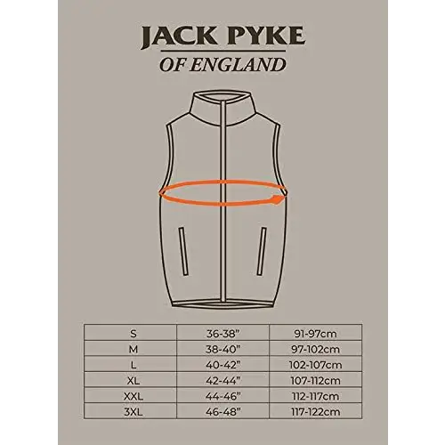Jack Pyke Countryman Fleece Gilet - Deep Aqua