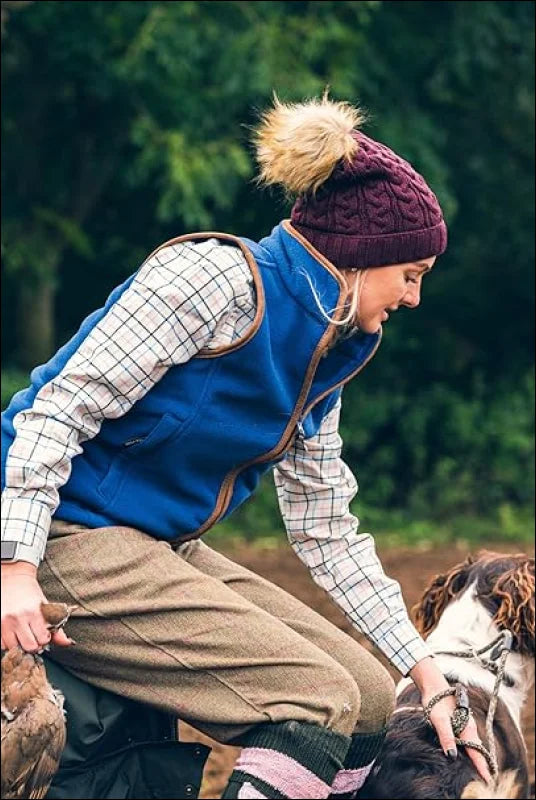 Jack Pyke Ladies Countryman Fleece Gilet - Denim