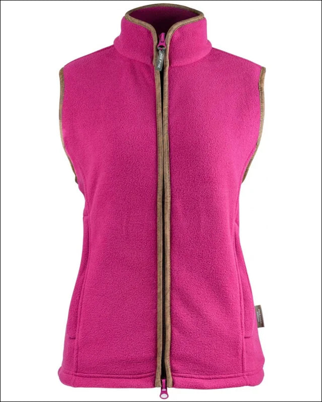 Jack Pyke Ladies Countryman Fleece Gilet - Roselle