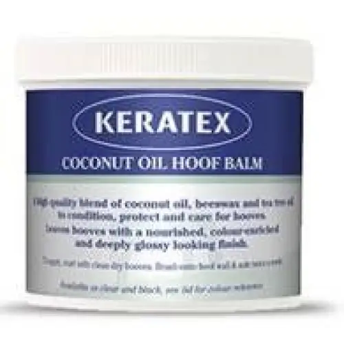 Keratex Coconut Hoof Balm - 400g / Black