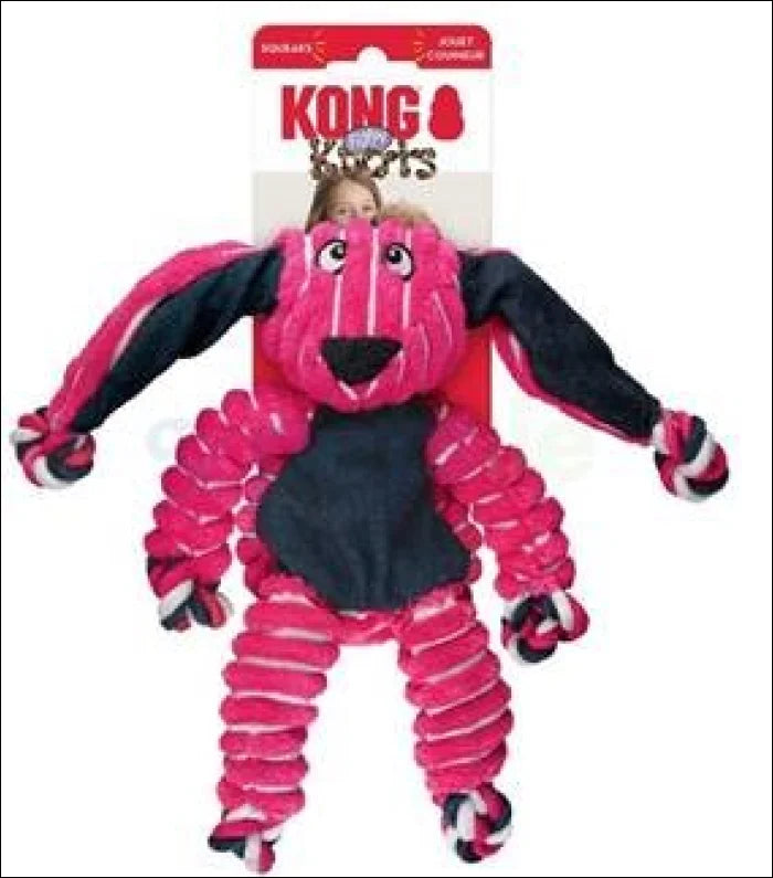 Kong Floppy Knots Dog Toy - Bunny