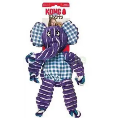 Kong Floppy Knots Dog Toy - Elephant