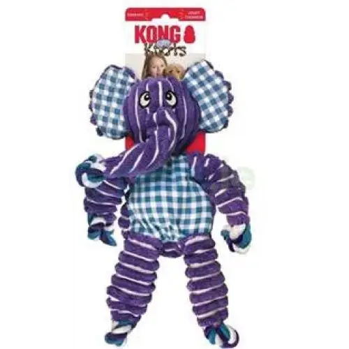 Kong Floppy Knots Dog Toy - Elephant