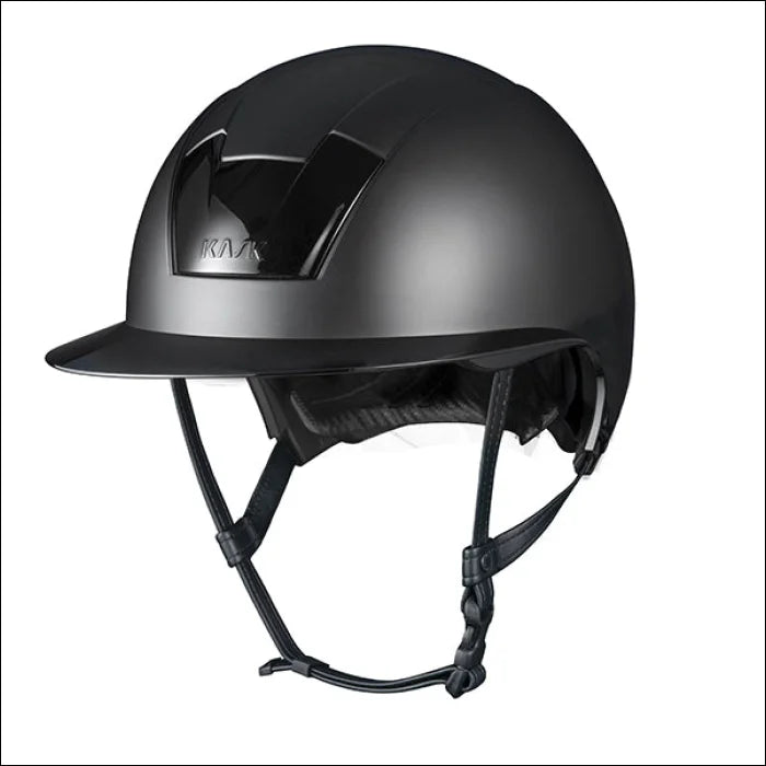 Kooki Lady Matt Riding Helmet - 53-56cm / Black