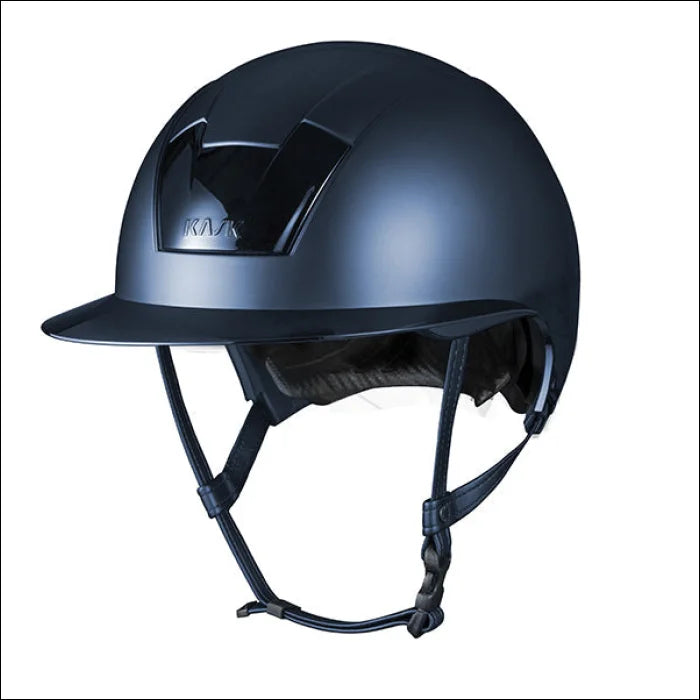 Kooki Lady Matt Riding Helmet - 57-59cm / Navy