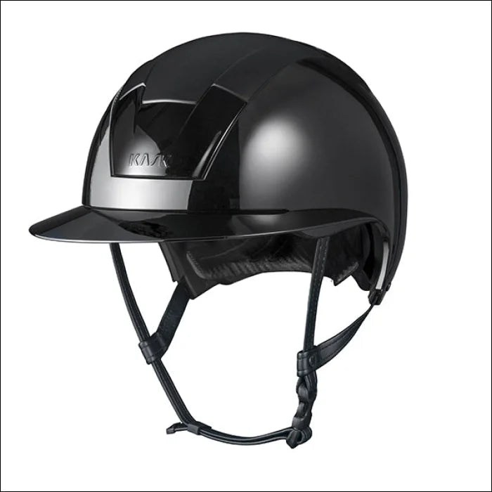 Kooki Lady Shine Riding Helmet - 57-59cm / Black