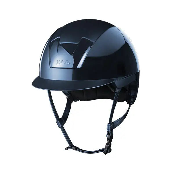 Kooki Navy Shine Riding Helmet