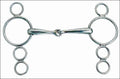 Korsteel 3 Ring Gag Bit - 4.5