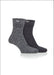 Ladies Jeep Socks 2 pack - Charcoal