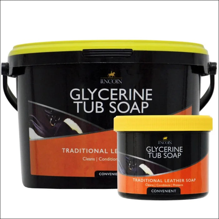 Lincoln Glycerine Saddle Soap Tub - 3.5kg