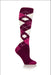 Melton Argyle Heat Holders Long Socks - Deep Fuchsia