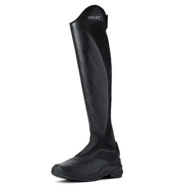 Mens Ascent Tall Leather Riding Boots - Black