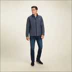 Ariat Mens Ideal Down Jacket - Charcoal Heather