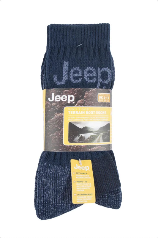 Mens Jeep Socks3 pack